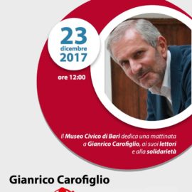 gianrico-carofiglio-save the-children-museo-civico-bari